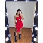 Vestido Assimétrico Amarração