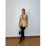 Colete Alongado Alfaitaria Nude