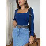 Body Liz Azul Marinho
