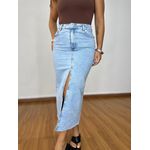 Saia Midi Jeans Clara