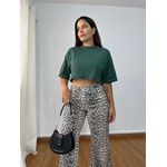 T-Shirt Cropped Gola Verde
