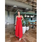 Vestido Romance Vermelho