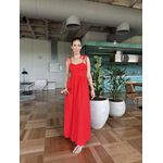 Vestido Romance Vermelho