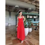 Vestido Romance Vermelho
