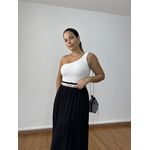 Cropped Tricot Nula Manga Off