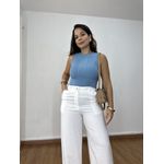Regata Tricot Modal Azul