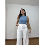 Regata Tricot Modal Azul
