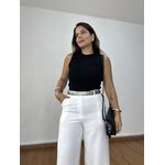 Regata Tricot Modal Preta