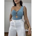 Body Nula Manga Julia Azul