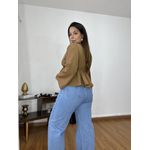Blusa Bata Dri Chocolate