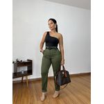 Calça Alfaiataria Reta Verde