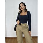 Body Feminino Poliamida Liz Preto