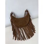 Bolsa Feminina Franjas Caramelo