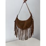 Bolsa Feminina Franjas Caramelo
