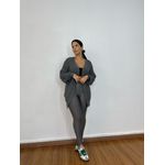 Cardigan Larissa Cinza