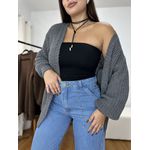Cardigan Larissa Cinza