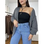 Cardigan Larissa Cinza