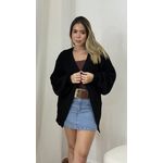 Cardigan Larissa Preto