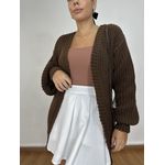 Cardigan Larissa Marrom