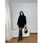 Blusa Tricot Mousse Over Preto