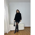 Blusa Tricot Mousse Over Preto