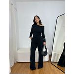 Conjunto Feminino Moletinho Preto 