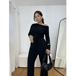 Conjunto Feminino Moletinho Preto 