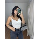 Cropped Feminino Alça Decote Degagê Off