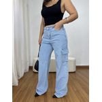 Calça Feminina Wide Leg Cargo Ciara