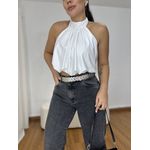Blusa Frente Única Drapeada Off