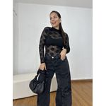 Body Feminino Renda Preto 