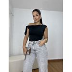 Blusa Feminina Detalhe Nó Preta