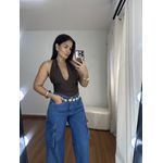 Cropped Feminino Multiformas Marrom