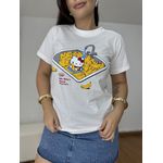 T-shirt Feminina Hello Kitty Banana