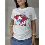 T-shirt Feminina Hello Kitty Cereja