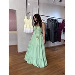 Vestido Feminino Amarração Busto Verde 