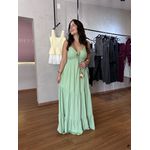 Vestido Feminino Amarração Busto Verde 