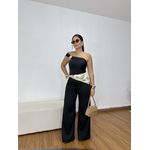 Calça Pantalona Alfaiataria Clássica Preta