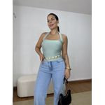 Blusa Frente Única Joana Verde