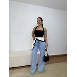 Blusa Frente Única Joana Preta