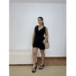 Conjunto Feminino Blusa Amarração Preto