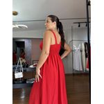 Vestido Longo Lyra Vermelho