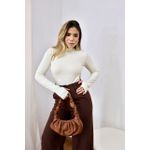 Body Feminino Manga Longa Costas Nua Off