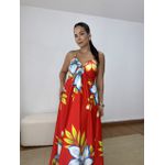 Vestido Jasmin Vermelho