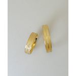 Alianças Trabalhadas Diamantadas 6mm casamento noivado