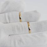 Alianças de noivado casamento em ouro 18k 750 tradicional abauladas tradicionais 2.5mm