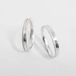 Aliança Prata Dueto Cronus Namoro Compromisso