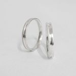 Aliança Prata Dueto Cronus Namoro Compromisso