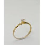 Solitario Trançado Zirc 3mm