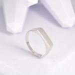 Anel Chapa Prata 925